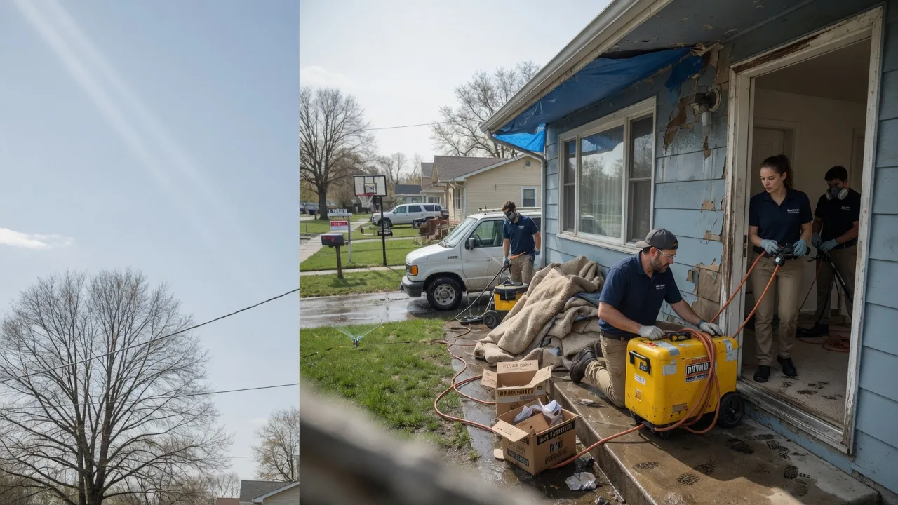 Basement Flood Cleanup in Roselle, IL near me